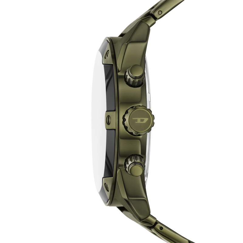 Main Image 2 of Diesel Spiked Men's Green Iridescent Dial Green Stainless Steel Bracelet Watch