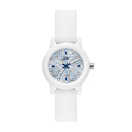 Skechers Ladies' Pickleball White Polycarbonate Strap Watch