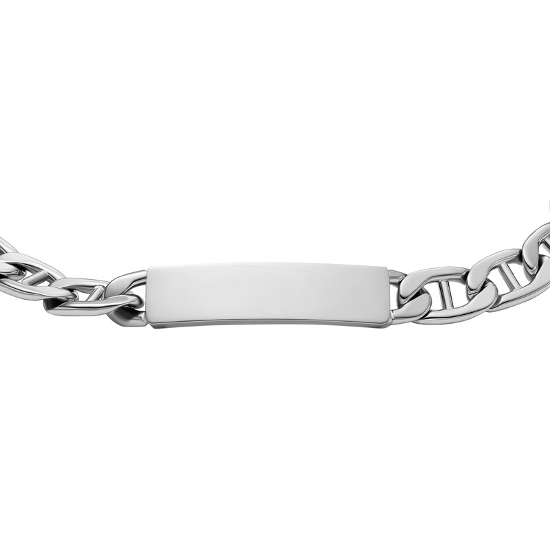 Main Image 4 of Fossil Drew Stainless Steel ID Bracelet