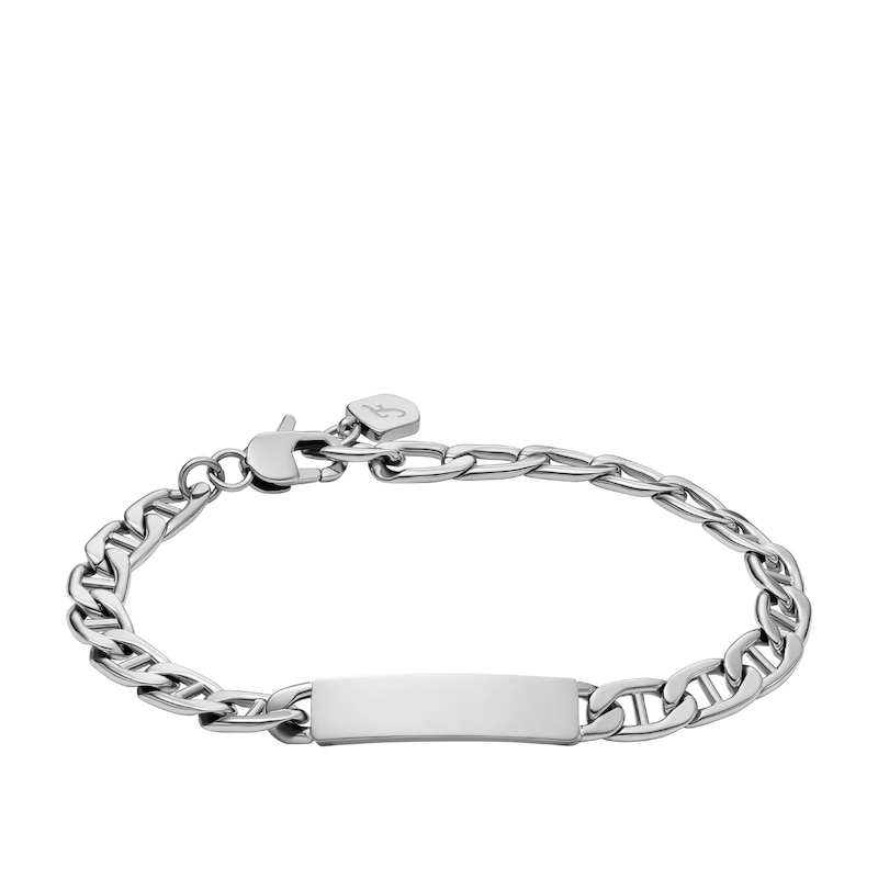 Main Image 5 of Fossil Drew Stainless Steel ID Bracelet