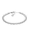 Thumbnail Image 1 of Fossil Ladies' Heritage D-Link Glitz Silver Tone Chain Tennis Bracelet