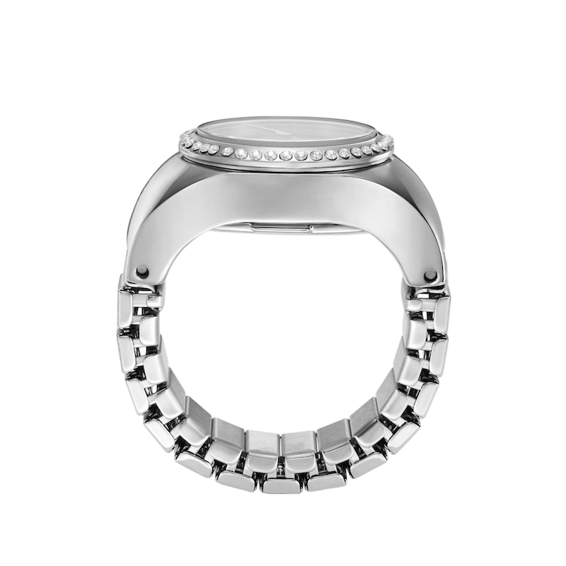 Main Image 3 of Fossil Ladies' Two Hand Stainless Steel Watch Ring