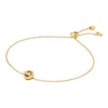 Thumbnail Image 1 of Michael Kors Ladies' 14ct Gold Plated Sterling Silver Slider Chain Bracelet