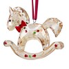 Thumbnail Image 4 of Swarovski Holiday Cheers Gingerbread Rocking Horse Ornament