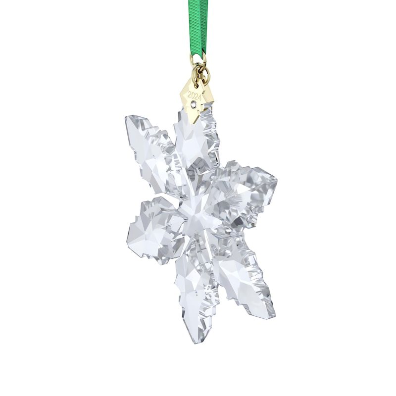 Main Image 2 of Swarovski Annual Edition Green Ribbon Large Ornament 2024