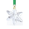 Thumbnail Image 3 of Swarovski Annual Edition Green Ribbon Little Snowflake Ornament 2024