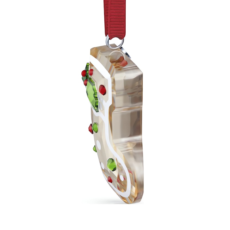 Main Image 2 of Swarovski Holiday Cheers Gingerbread Stocking Ornament