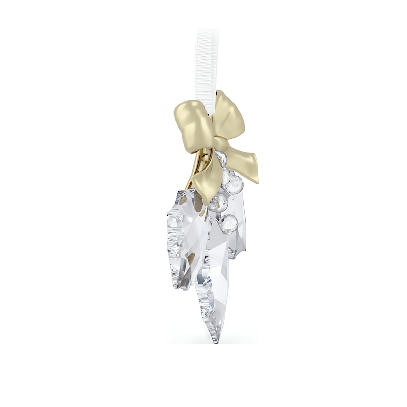 Main Image 4 of Swarovski Holiday Magic Holly Leaves Ornament