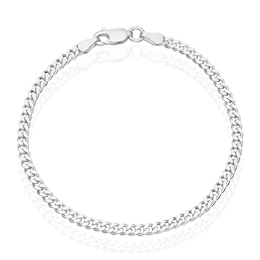 Children's Sterling Silver 6.5" Curb Chain Bracelet
