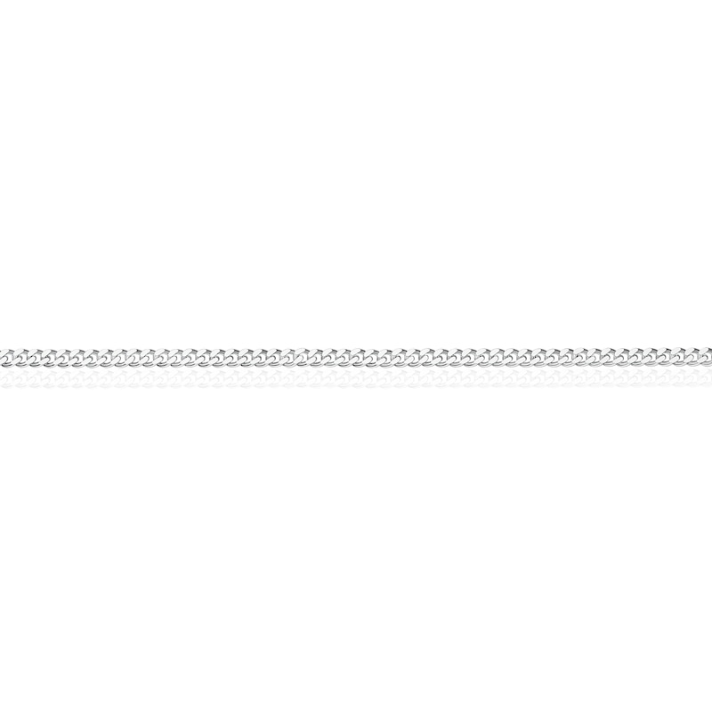 Main Image 2 of Children's Sterling Silver 6.5" Curb Chain Bracelet