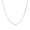 Thumbnail Image 1 of Children's Sterling Silver 16" Curb Chain Necklace