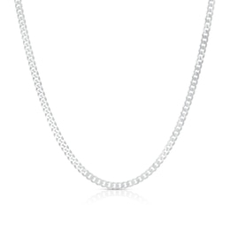 Children's Sterling Silver 16" Curb Chain Necklace