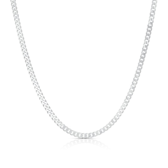 Children's Sterling Silver 16" Curb Chain Necklace