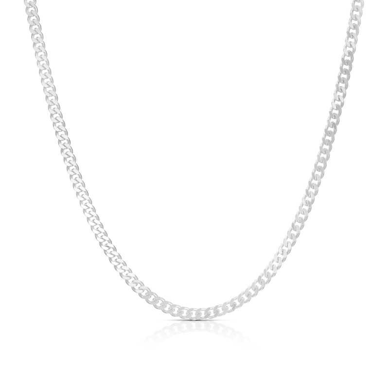 Main Image 1 of Children's Sterling Silver 16" Curb Chain Necklace