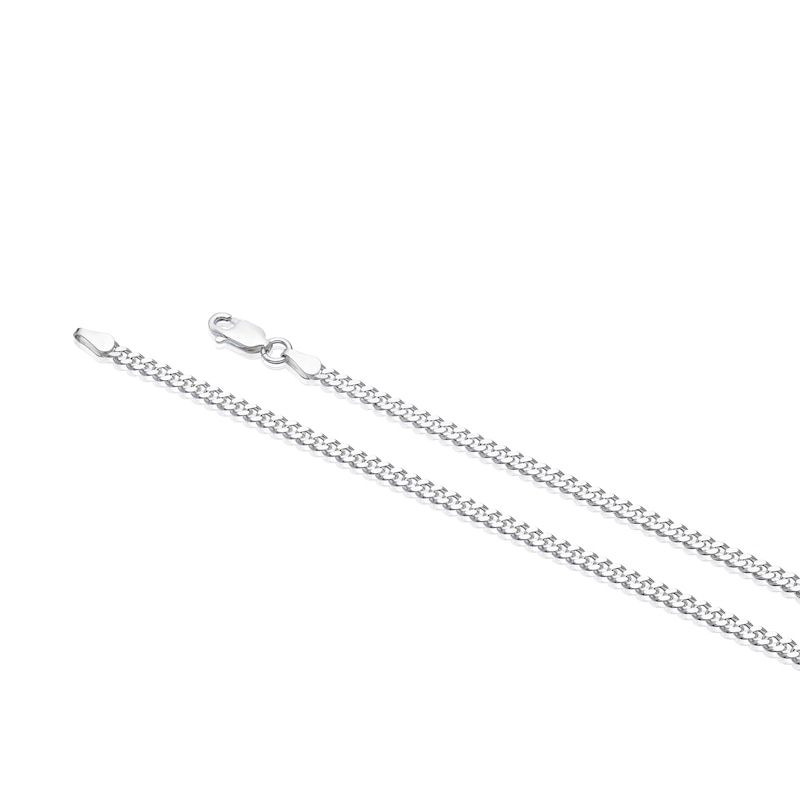 Main Image 3 of Children's Sterling Silver 16" Curb Chain Necklace