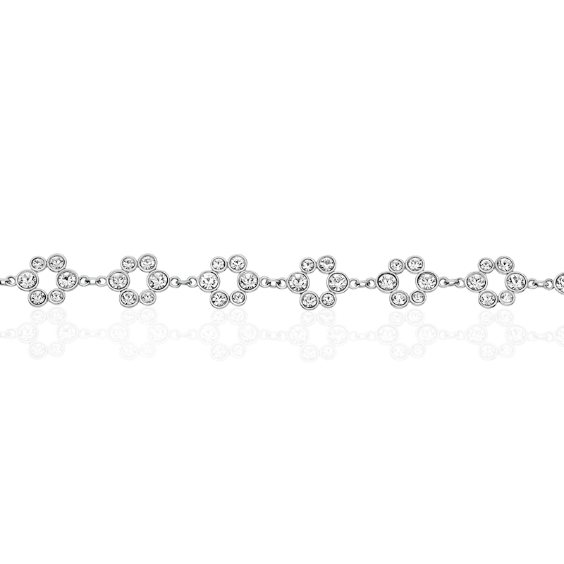 Main Image 2 of Sterling Silver Preciosa Crystal Bubble Bracelet