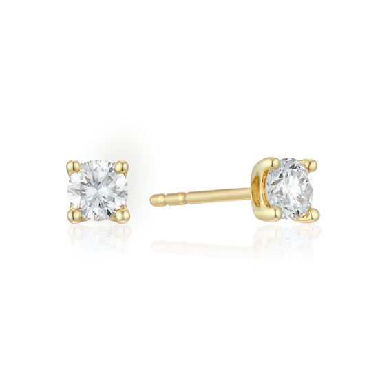 9ct Yellow Gold 0.30ct Lab Grown Diamond Earrings