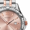 Thumbnail Image 4 of Sekonda Crystal Rose Women's Two Tone Bracelet Watch