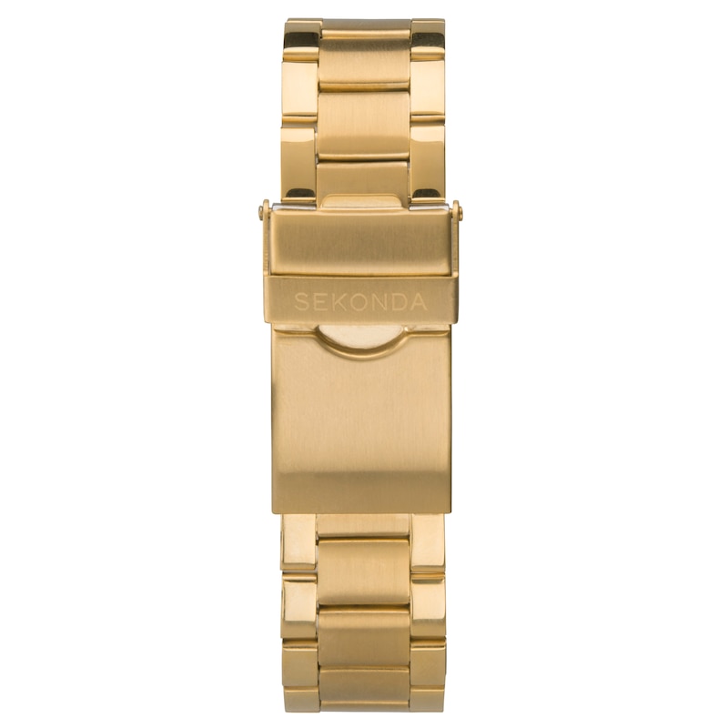 Sekonda Men's Multi-Function Gold Plated Bracelet Watch