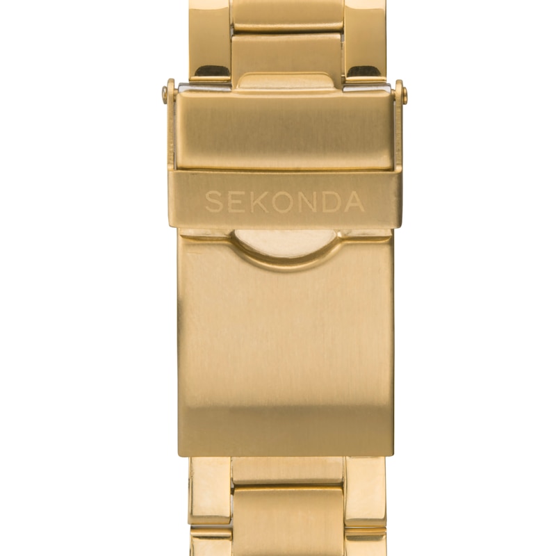 Main Image 6 of Sekonda Men's Multi-Function Gold Plated Bracelet Watch
