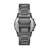 Thumbnail Image 3 of Armani Exchange Gunmetal Grey Stainless Steel Watch & Bracelet Set