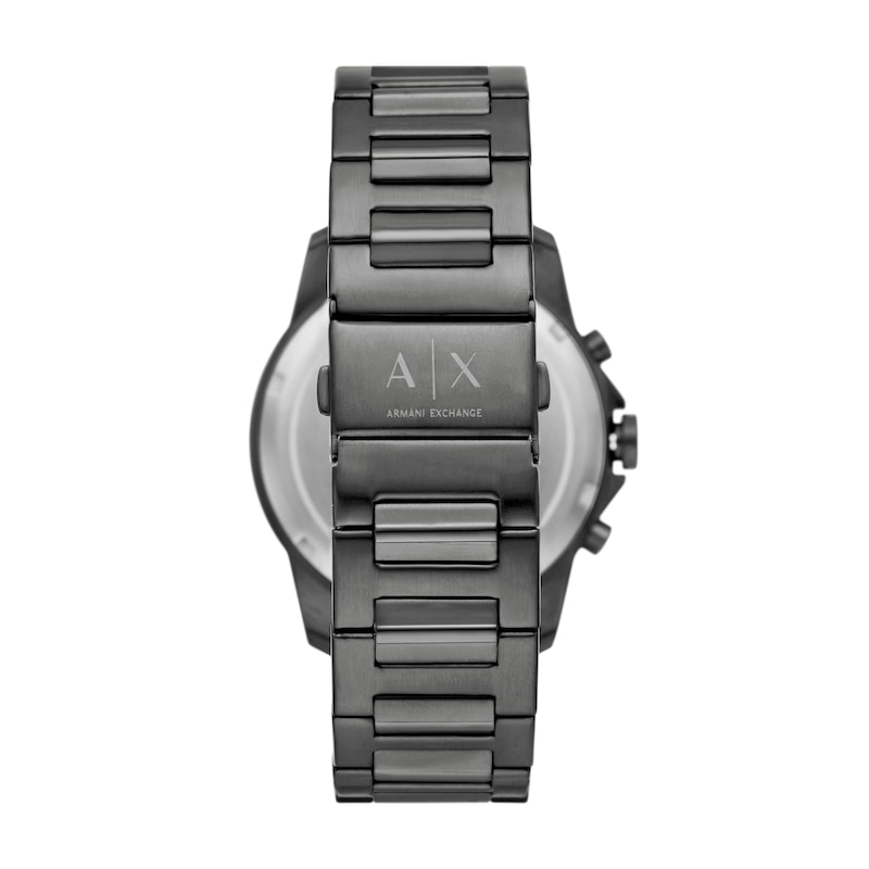 Main Image 3 of Armani Exchange Gunmetal Grey Stainless Steel Watch & Bracelet Set