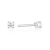 Thumbnail Image 1 of 9ct White Gold Diamond Solitaire Stud Earrings