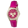 Thumbnail Image 0 of Tikkers Gold Stone Set Case Pink PU Strap Watch