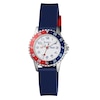 Thumbnail Image 1 of Blue Silicone Strap Time Teacher Watch