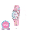 Thumbnail Image 3 of Tikkers Pink Unicorn Silicone Strap Time Teacher Watch
