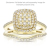 Thumbnail Image 2 of Perfect Fit 9ct White Gold Eternity 0.14ct Diamond Ring