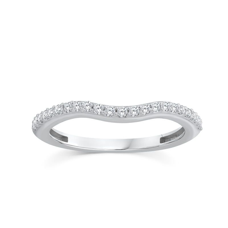Main Image 1 of Perfect Fit 9ct White Gold Eternity 0.17ct Diamond Ring