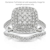 Thumbnail Image 2 of Perfect Fit 9ct White Gold Eternity 0.17ct Diamond Ring