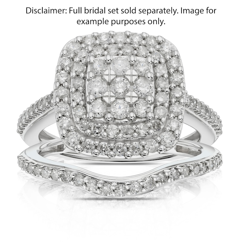 Main Image 2 of Perfect Fit 9ct White Gold Eternity 0.17ct Diamond Ring