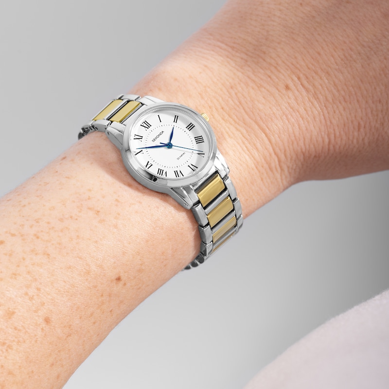 Main Image 6 of Sekonda Beaumont Ladies Two Tone Bracelet Watch