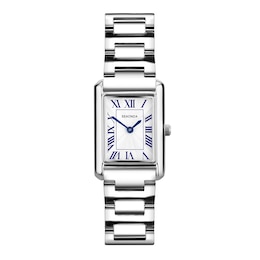 Sekonda Collette Ladies' Rectangle Silver Dial Stainless Steel Bracelet Watch