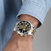 Thumbnail Image 7 of Sekonda Men's Dual Time Two Tone Stainless Steel Bracelet Watch