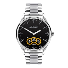 Sekonda Hybrid Silver Stainless Steel Bracelet Smart Watch