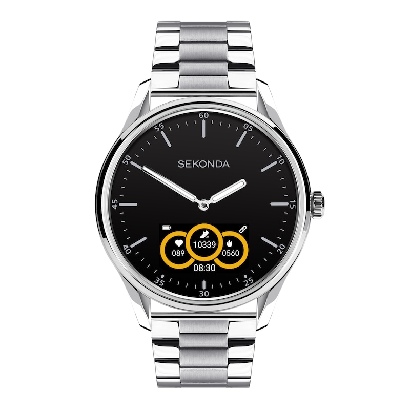 Main Image 1 of Sekonda Hybrid Stainless Steel Bracelet Smartwatch