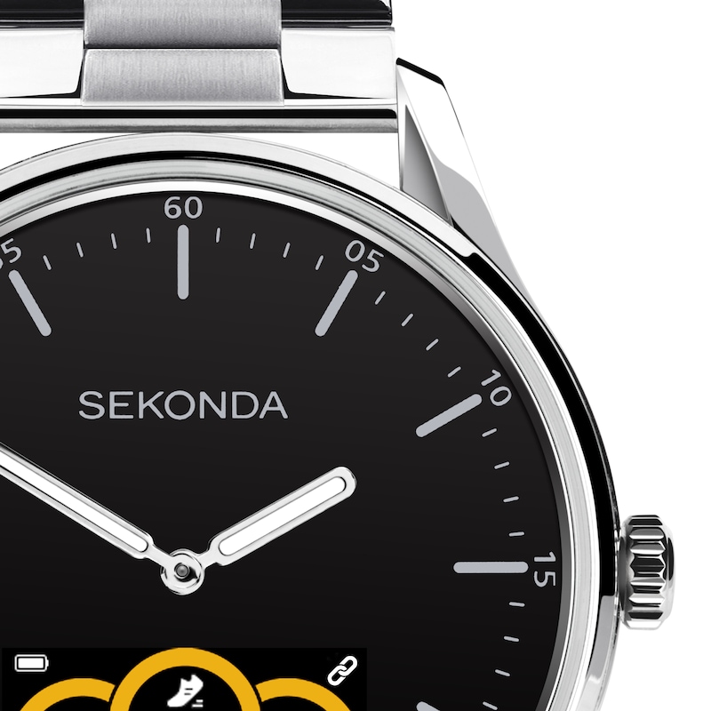 Main Image 2 of Sekonda Hybrid Stainless Steel Bracelet Smartwatch