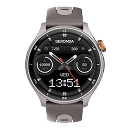 Sekonda Active Pro Hybrid Activity Tracker Silver Strap Watch