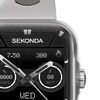 Thumbnail Image 2 of Sekonda Motion Pro Grey Silicone Strap Smart Watch