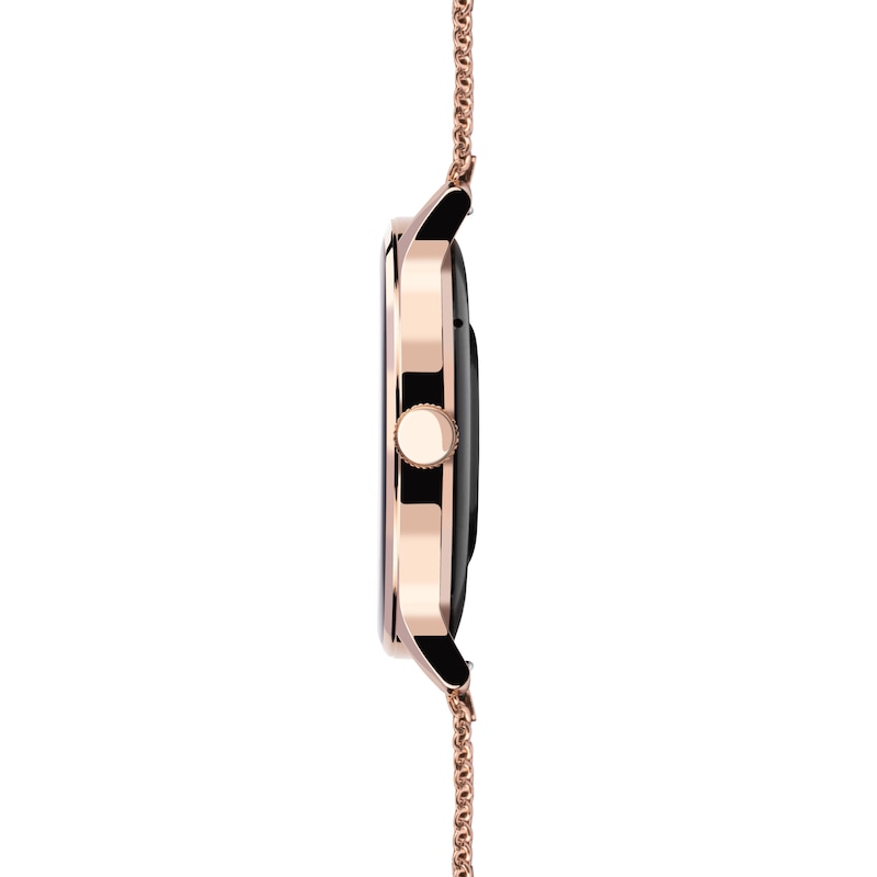 Main Image 4 of Sekonda Flex Plus Rose Gold Tone Stainless Steel Mesh Bracelet Smart Watch