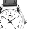 Thumbnail Image 2 of Limit Women's White Dial Black Polyurethane Strap Watch