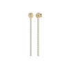 Thumbnail Image 1 of Guess Logo 4G Logo Cubic Zirconia 3mm Drop Earrings