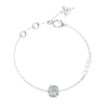 Thumbnail Image 1 of Guess Jungle Circle Pavé Set Silver Tone Bracelet