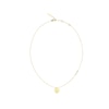 Thumbnail Image 1 of Guess Heart Charm Gold Tone 16-18'' Necklace
