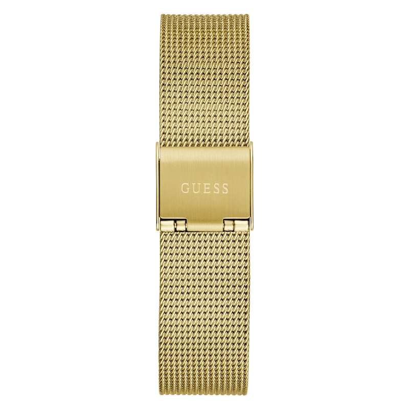 Main Image 3 of Guess Ladies' Glitz Dial Gold Tone Mesh Bracelet Watch