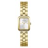 Thumbnail Image 1 of Guess Ladies' Silver Dial Gold Tone Stainless Steel Bracelet Watch