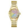 Thumbnail Image 1 of Guess Ladies' Sparkle Dial Gold Tone Stainless Steel Bracelet Watch